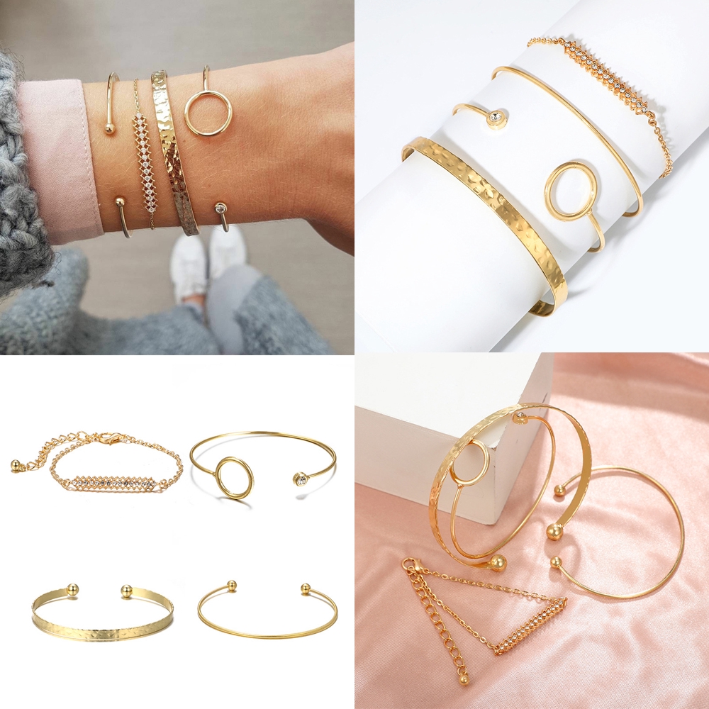 Set vòng tay phong cách Bohemian cho nữ