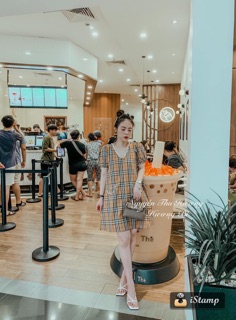 VÁY KẺ BBR CỔ TIM SO HOT