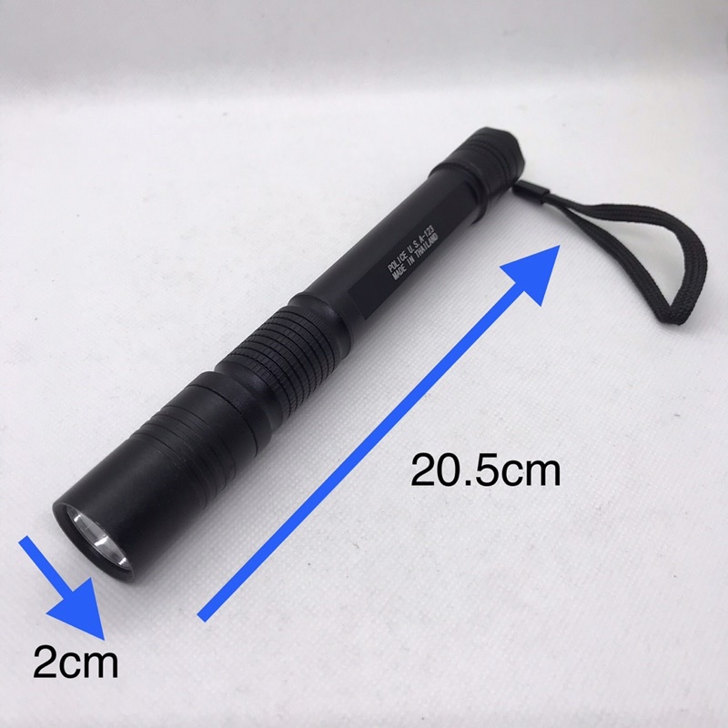 Đèn Pin LED 3 Pin Tiểu Siêu Sáng 3 chế độ dùng Pin AA, không sạc, tặng kèm pin