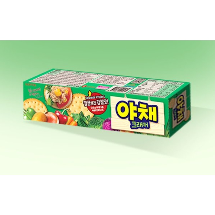 [LOTTE] BÁNH QUY GIÒN RAU CỦ  Cracker 83g - [롯데제과] 야채크래커 83g