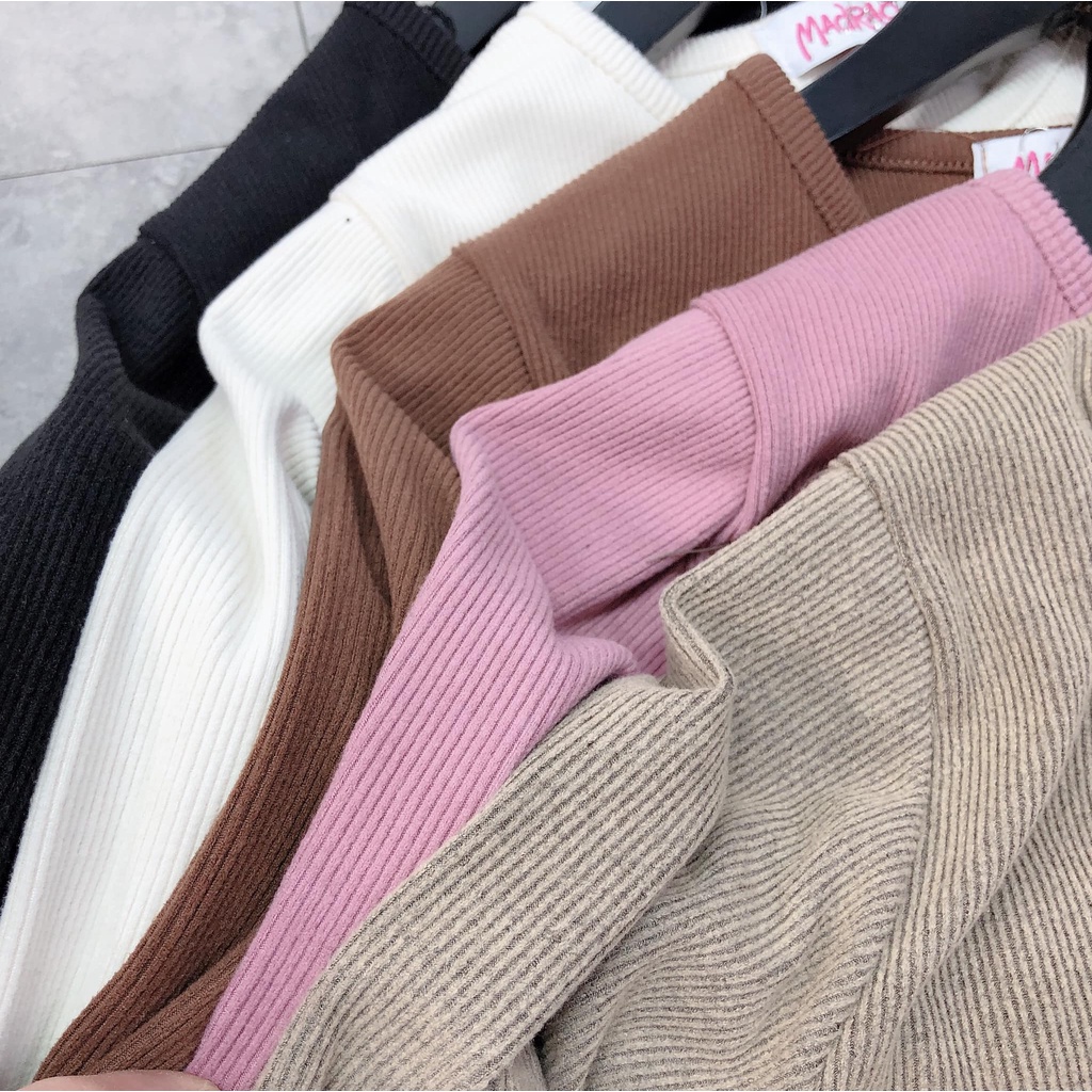 Váy len tăm body cổ tròn 5 màu 2254 (kèm ảnh thật,video) | BigBuy360 - bigbuy360.vn