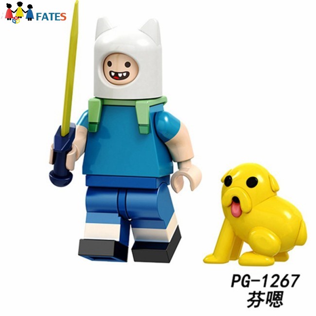 Fa Adventure Time Đồ Chơi Lắp Ráp Mô Hình Nhân Vật Finn Jake Marceline Princess Bubblegum