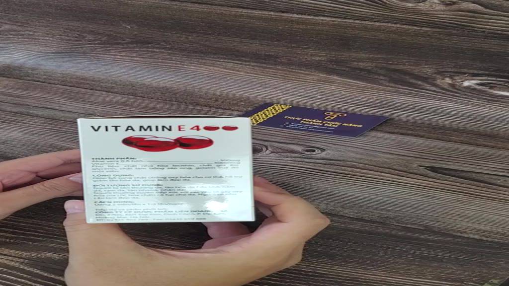 Viên uống VITAMINE ĐỎ bổ sung vitamin E giúp làm đẹp da, trắng da, hồi phục da nhăn nheo- Hộp 100 viên | BigBuy360 - bigbuy360.vn