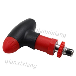 Tua vít bánh cóc hình chữ t 6.35mm đa năng vặn nhanh bằng tay xoay tới hoặc lùi