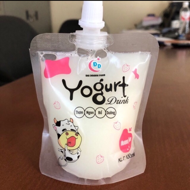 Bịch 10 túi sữa chua yogurt tốt cho sức khoẻ