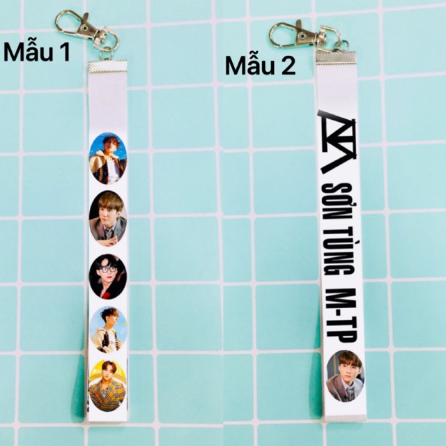 Móc nametag sơn tùng MT-P móc dây strap MT-P sơn tùng