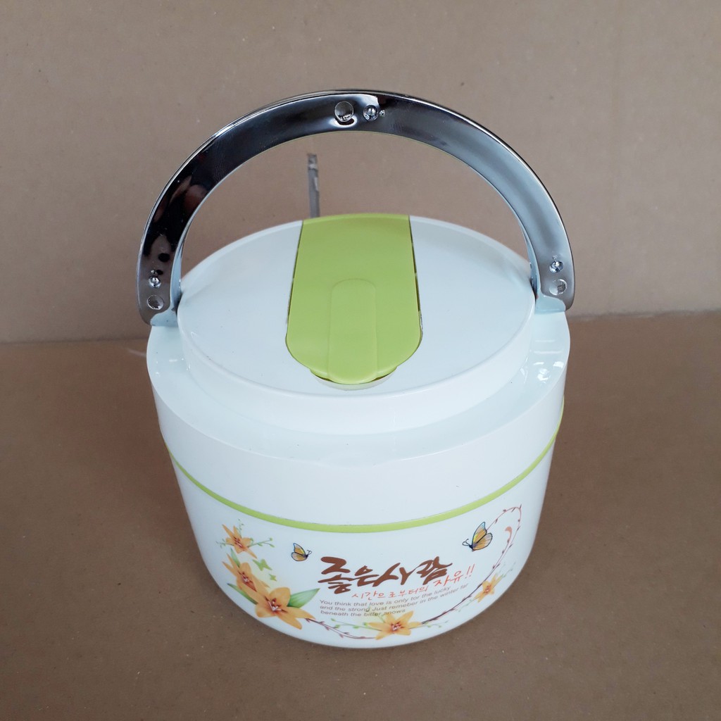 Cặp lồng đựng cơm inox giữ nhiệt 1 tầng 800ml