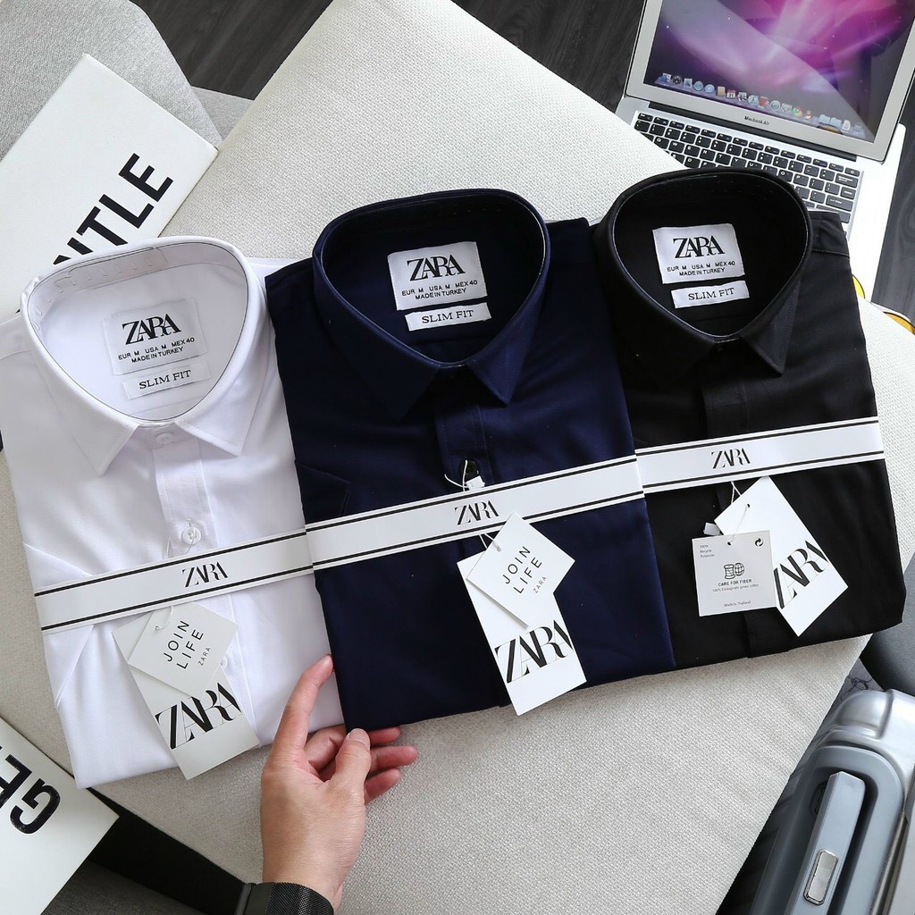 Áo Sơ Mi Ngắn Tay Hàng VNXK Form Vừa Bodyfit Vải Oxford Thoáng Mát Hàng Cao Cấp | BigBuy360 - bigbuy360.vn