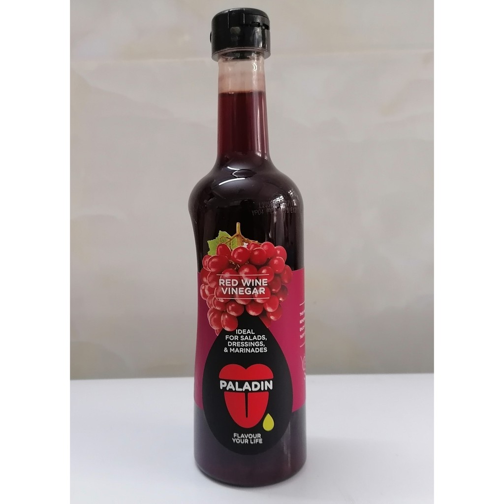 Dấm (giấm) nho đỏ Bồ Đào Nha PALADIN Red Wine Vinegar 500ml
