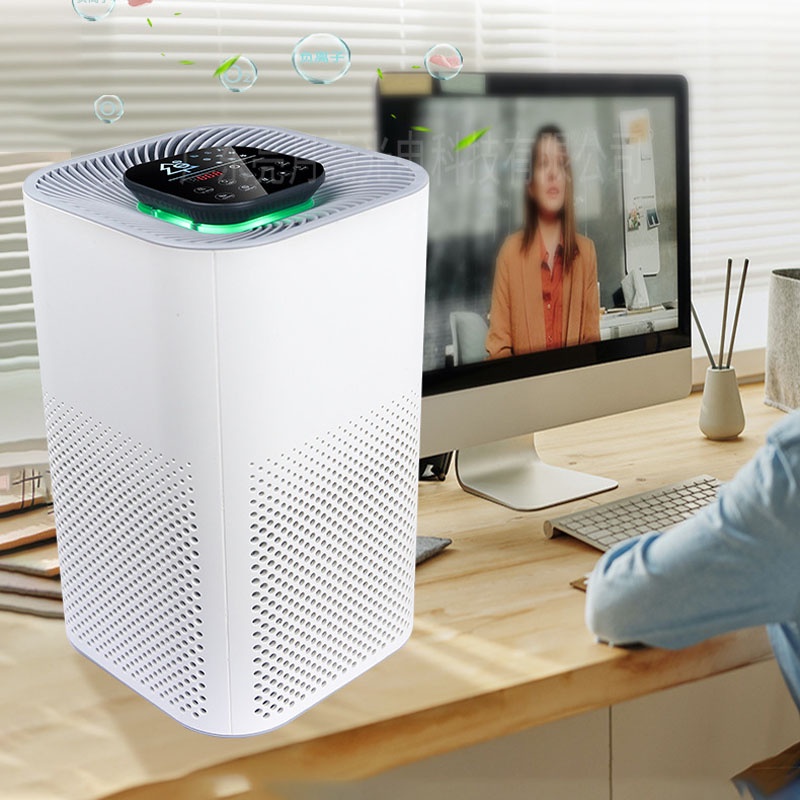 Máy Lọc Không Khí Công Nghệ Cao, Máy Làm Sạch Không Khí Trong Nhà Khử Khuẩn Bằng Tia UV và Bộ Lọc Ngăn Ngừa Virus NPR10