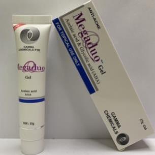 Gel Giảm Mụn, Giảm Thâm Megaduo Gel - Bản AHA và Plus Retinal 1.0 - Gamma Chemicals