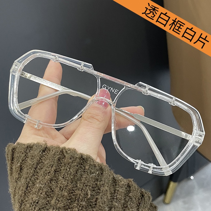 Kính Mát Gọng Kim Loại Oversize Cho Nữ