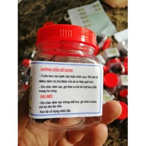 Combo 2 Lọ Keo Bẫy Chim Siêu Dính-chuyencacloailuoichim