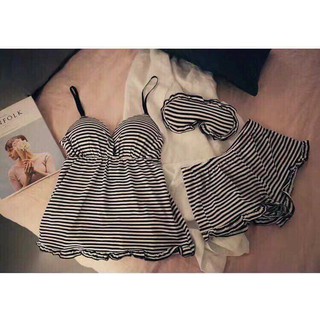 bộ ngủ 2 dây cực cute
