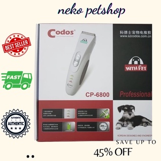 tông đơ cắt lông chó mèo codos 7800 và 6800 pro