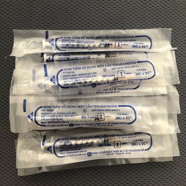 Kim bơm 1ml/cc