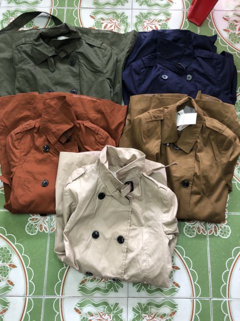 Áo khoác Stradivarius Lapel Collar Trench Coats