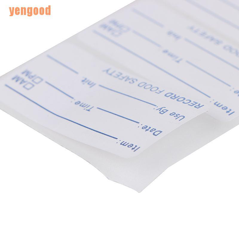 Cuộn 500 Nhãn Dán Ghi Tên Thức Ăn Tiện Lợi