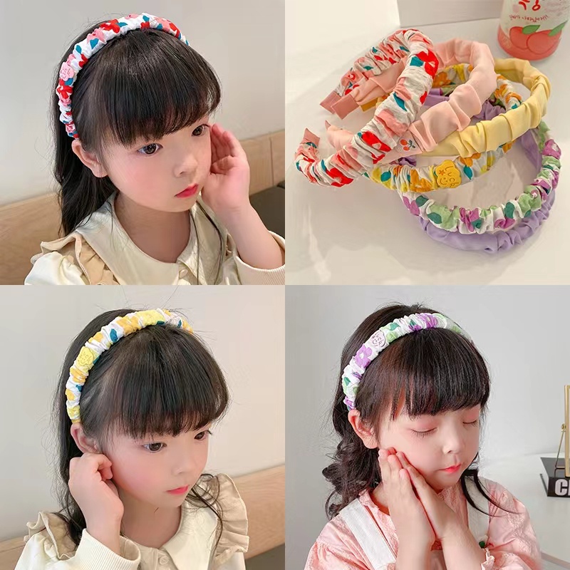 Băng Đô Xếp Ly Thời Trang Hàn Quốc Cho Nữ