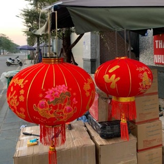 Đèn lồng tết các bác ơi