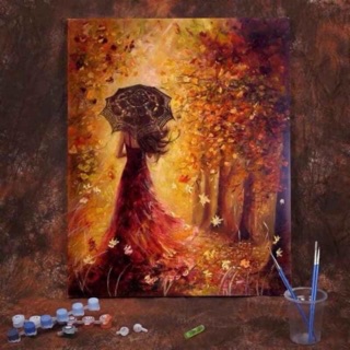 Tranh sơn dầu tự tô