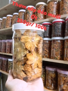 Thơm Sấy Muối Ớt (250gr)