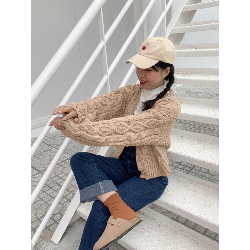 Áo cardigan len