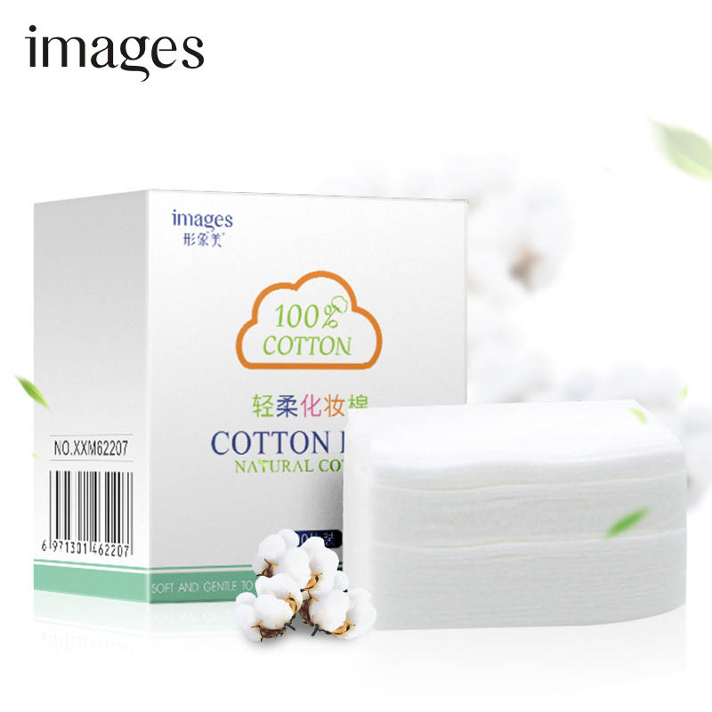 Set 100 Miếng Bông Cotton Tẩy Trang Làm Đẹp Tiện Lợi