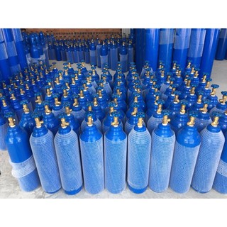 Bộ Bình oxy y tế + đồng hồ dung tích 8L