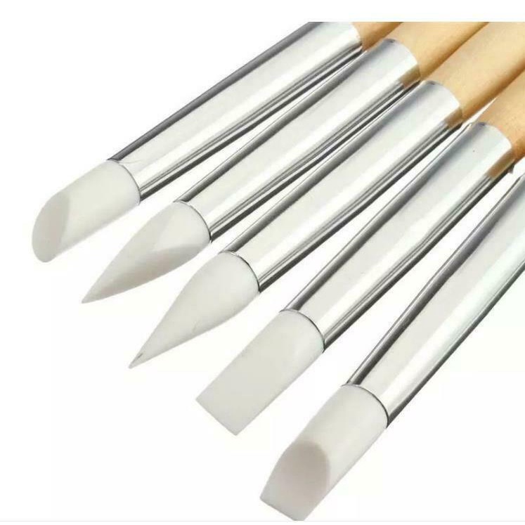 Bộ 5 Bút Vệ Sinh Mặt Đồng Hồ Đầu Cao Su Chống Trầy Xước