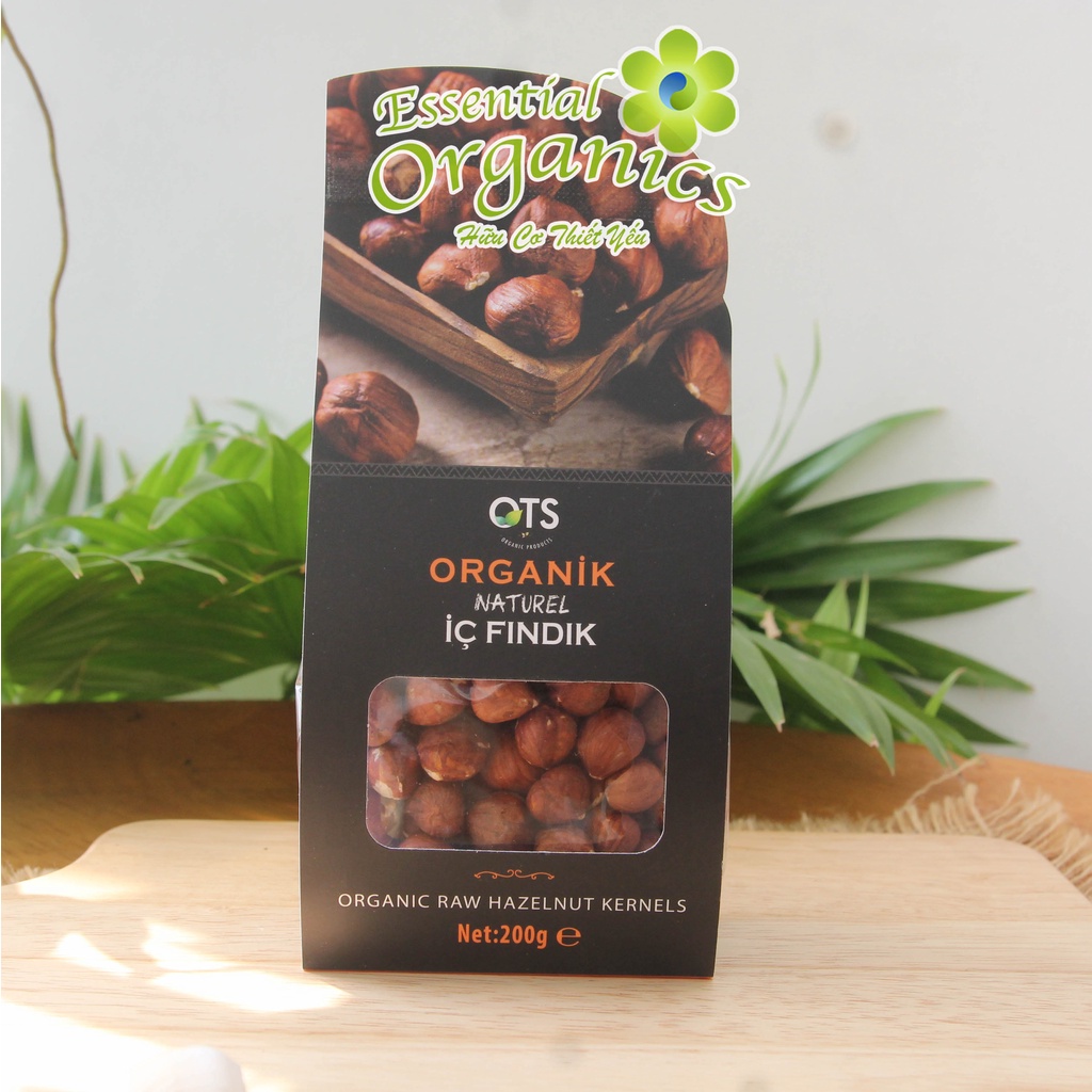 [Hạt dinh dưỡng] Hạt Phỉ Hữu Cơ OTS Organik 200g - Nhập Khẩu Thổ Nhĩ Kỳ