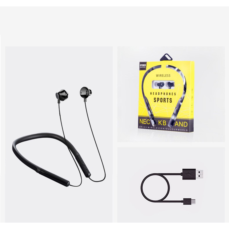 Tai nghe Bluetooth Wireless D10 - Bass mạnh nhiều màu