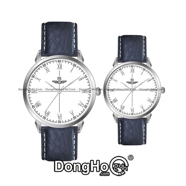 Đồng Hồ Nam Nữ Srwatch SG + SL 2089.4102RNT Dây Da Chính Hãng.