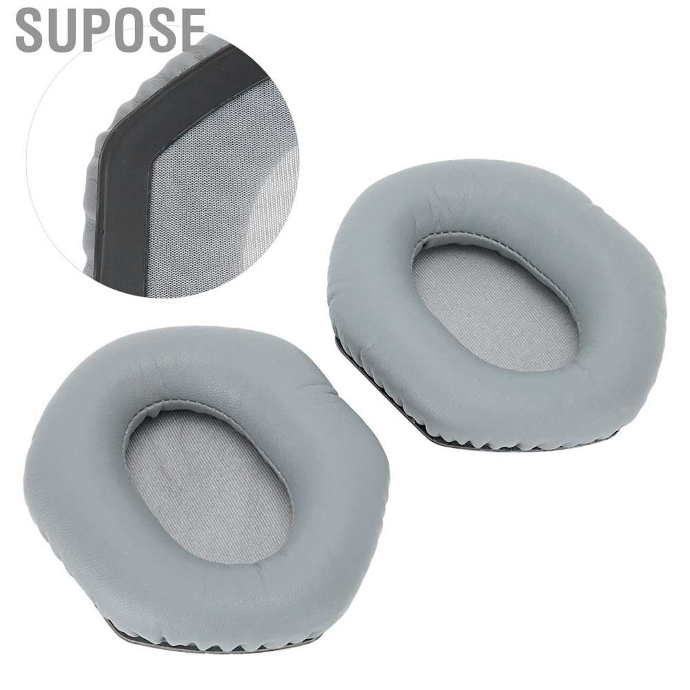 Supose Earphone Cushion Ear Pads Headphone Accessory Fit for V-MODA XS Crossfade M-100 LP2 LP LPS Gray