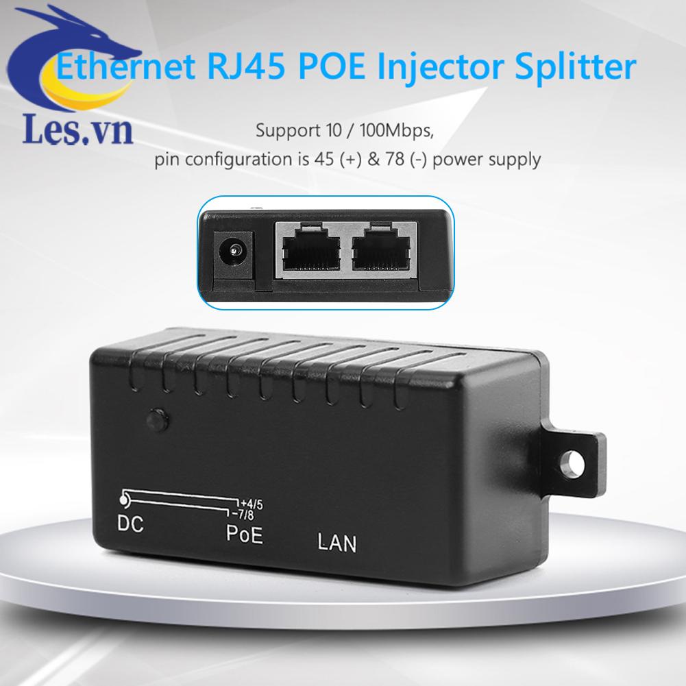 Bộ Chia POE 100Mbps DC Ethernet RJ45 POE Chất Lượng Cao