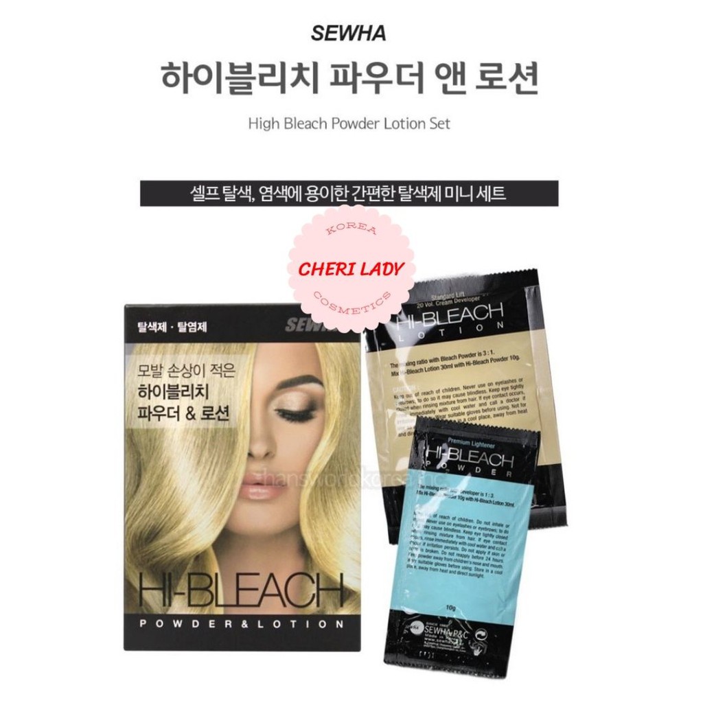 [MẪU MỚI] Thuốc Tẩy Tóc Có Dưỡng Chất Mượt Tóc Hi-Bleach Sewha (B-Happy Sewha) | BigBuy360 - bigbuy360.vn