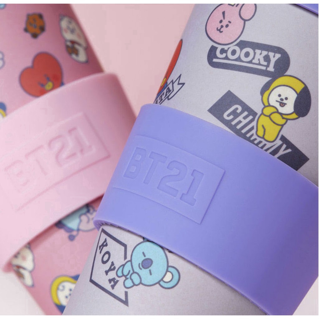 A036 ❤️ PUNIQ SPACE on hand 100% official BT21 BTS original authentic Bình Nước 400ml Chính Hãng Puniq Space On Chính Hãng