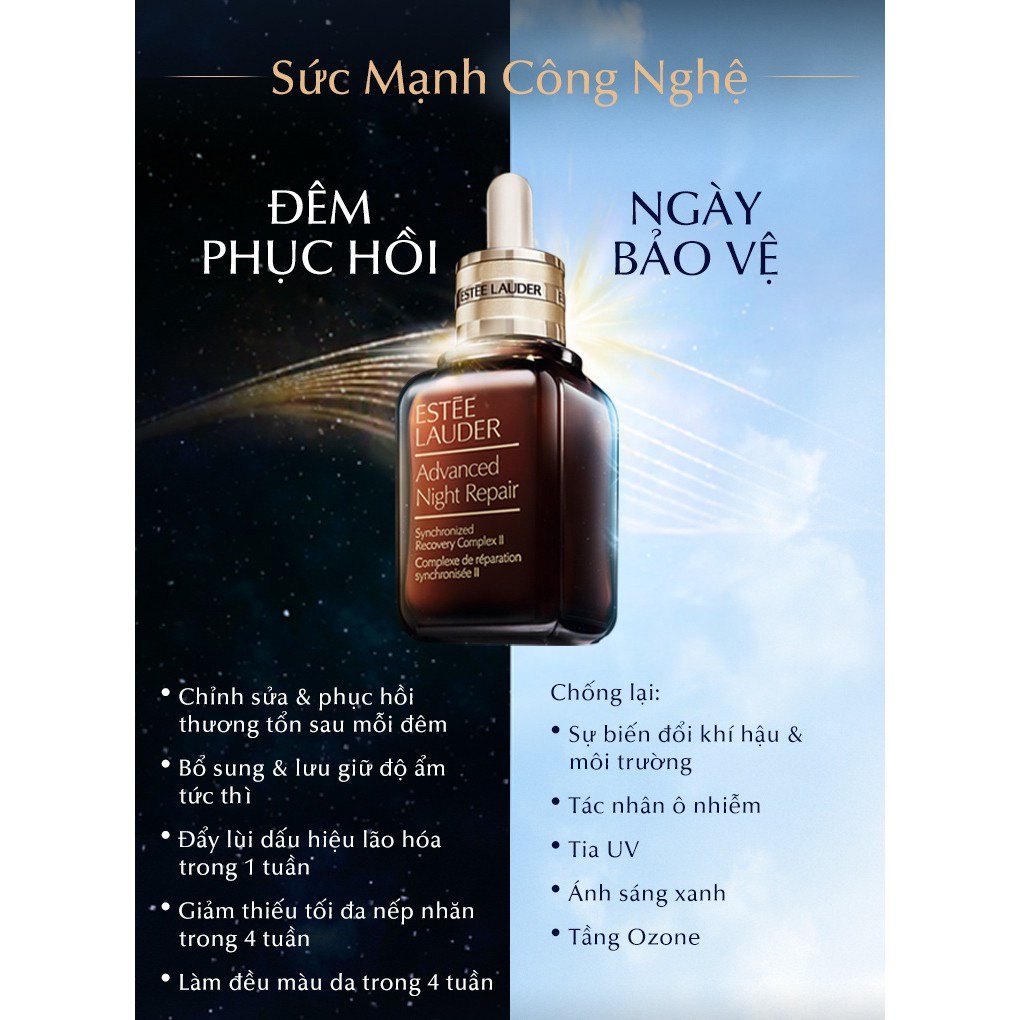 🏆 Tinh chất phục hồi chống lão hoá Estee Lauder Advanced Night Repair Synchronized Multi-Recovery Complex Serum