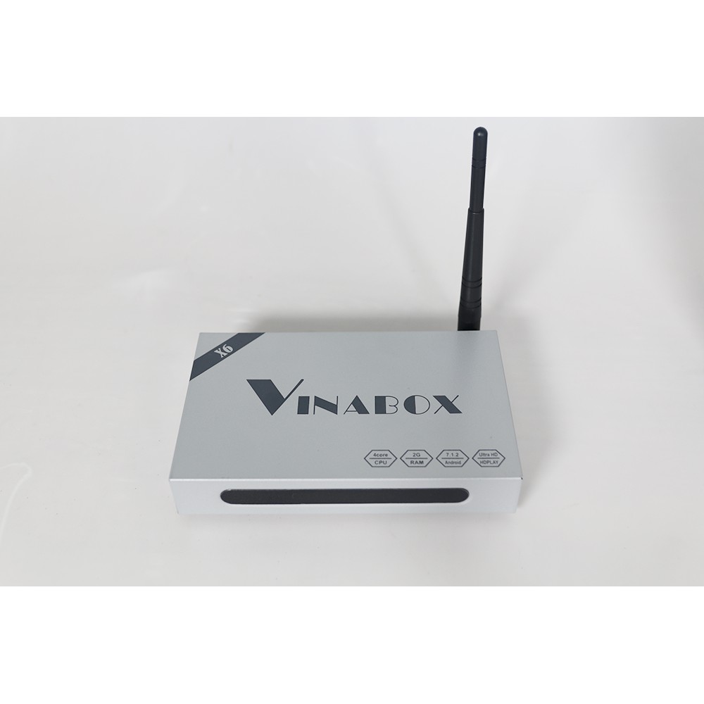 [ HÀNG CHÍNH HÃNG ] Tv Box  Android Vinabox X6 Ram 2g, Rom 8gb,  Android 7.1.2, -  Wifi