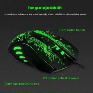 Chuột chơi game Apedra Gaming X9
