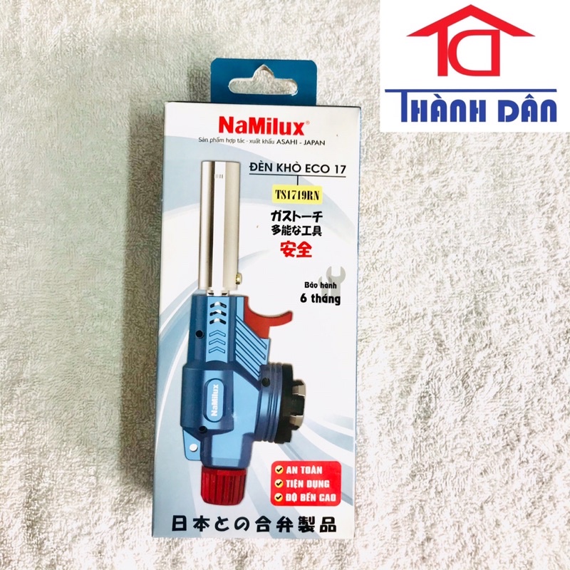 Đầu Khò Gas NaMiLux - Sử Dụng Cho Bình Gas Mini - Đèn Khò Ga TS1719RN, TS1822RF