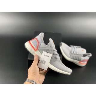 Giày thể thao nam nữ ultra boost 6.0 xám đỏ - u07