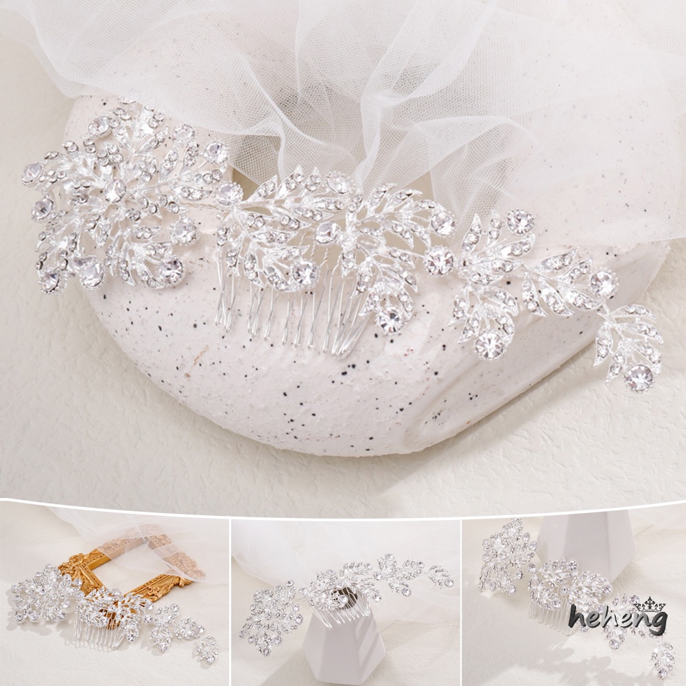 Lược Chải Tóc 15 Răng Bằng Hợp Kim Không Gây Dị Ứng Họa Tiết Hoa Dùng Làm Quà Tặng Valentine