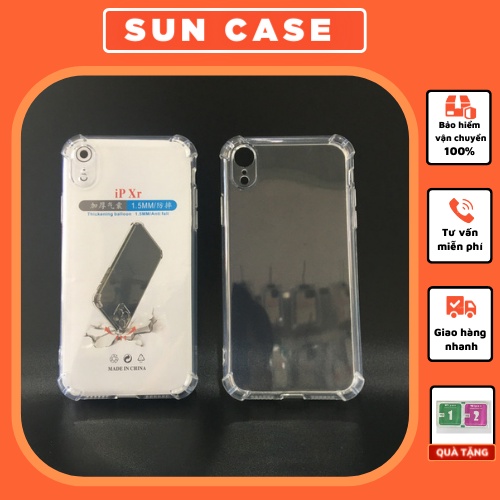 Ốp lưng iphone trong suốt 6/6s/6Plus/7/7Plus/8/8 Plus/SE/X/XS/XS Max 11/12/13 Pro Max chống sốc 4 góc máy bảo vệ camera