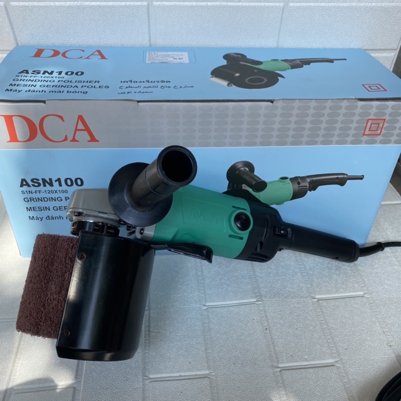 Máy Đánh Xước Inox DCA ASN100 - Công Suất 1400W - Bảo Hành 6 Tháng