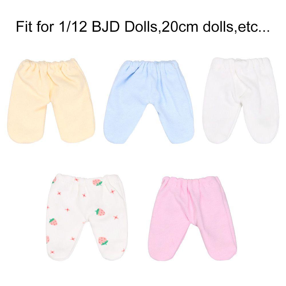RAINBOW Quần Yếm Dài Thời Trang Cho Búp Bê Tỉ Lệ 1 / 12