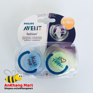 Ty Ngậm Philips Avent cho bé 6-18 tháng. Sản xuất tại Anh