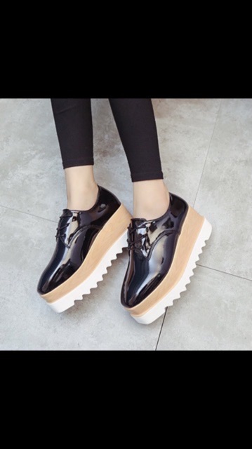 Giày bánh mì đế cao Stella