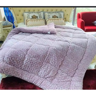 Chăn Lông Cừu Dập Vân Chữ Vạn hàng cao cấp loại 1