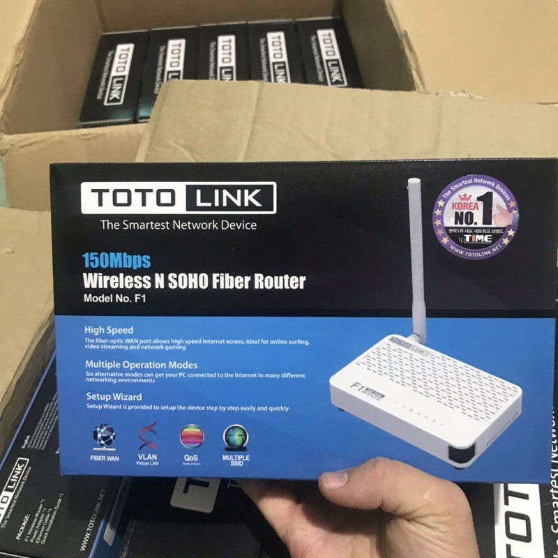 Combo 10 bô modem Quang AON Totolink F1 hàng mới